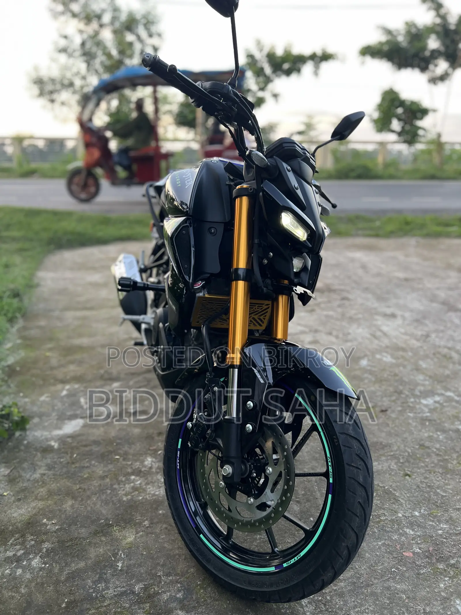 New Yamaha MT-15 2026 Black