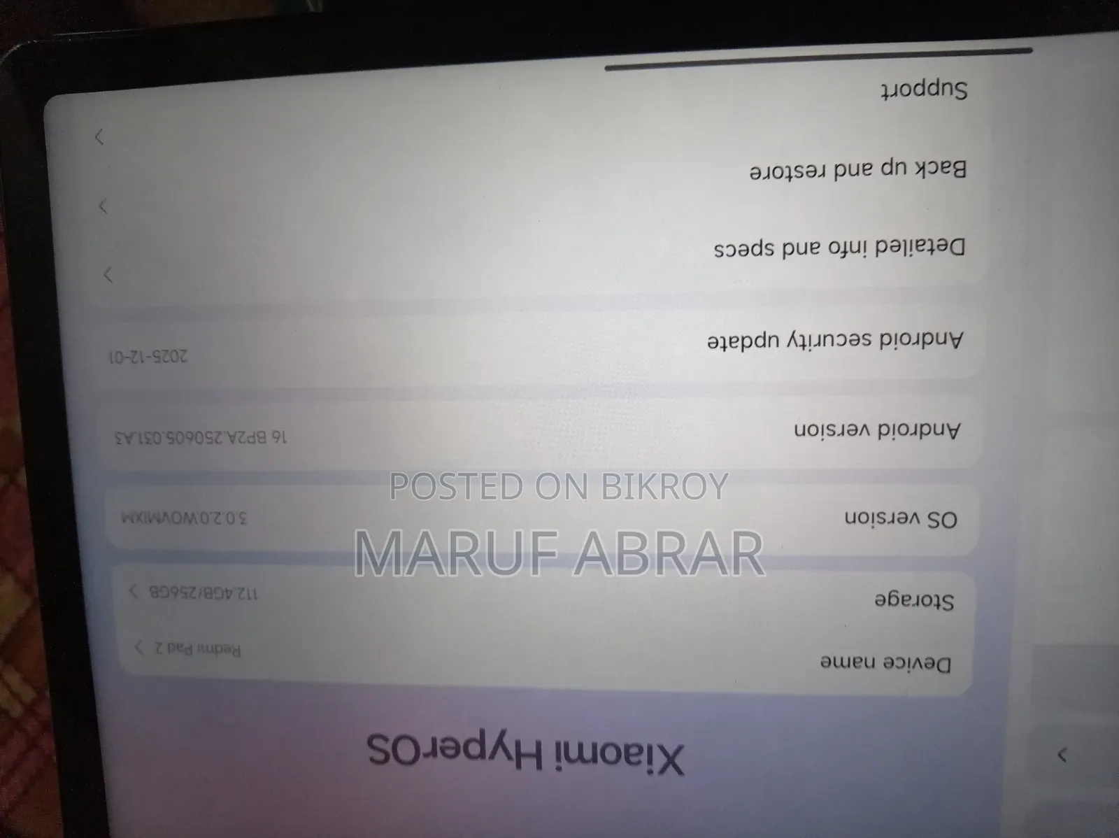 Xiaomi Redmi Pad 2 256 GB Black