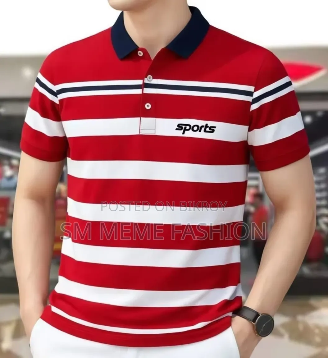 Striped Premium Polo Shirt
