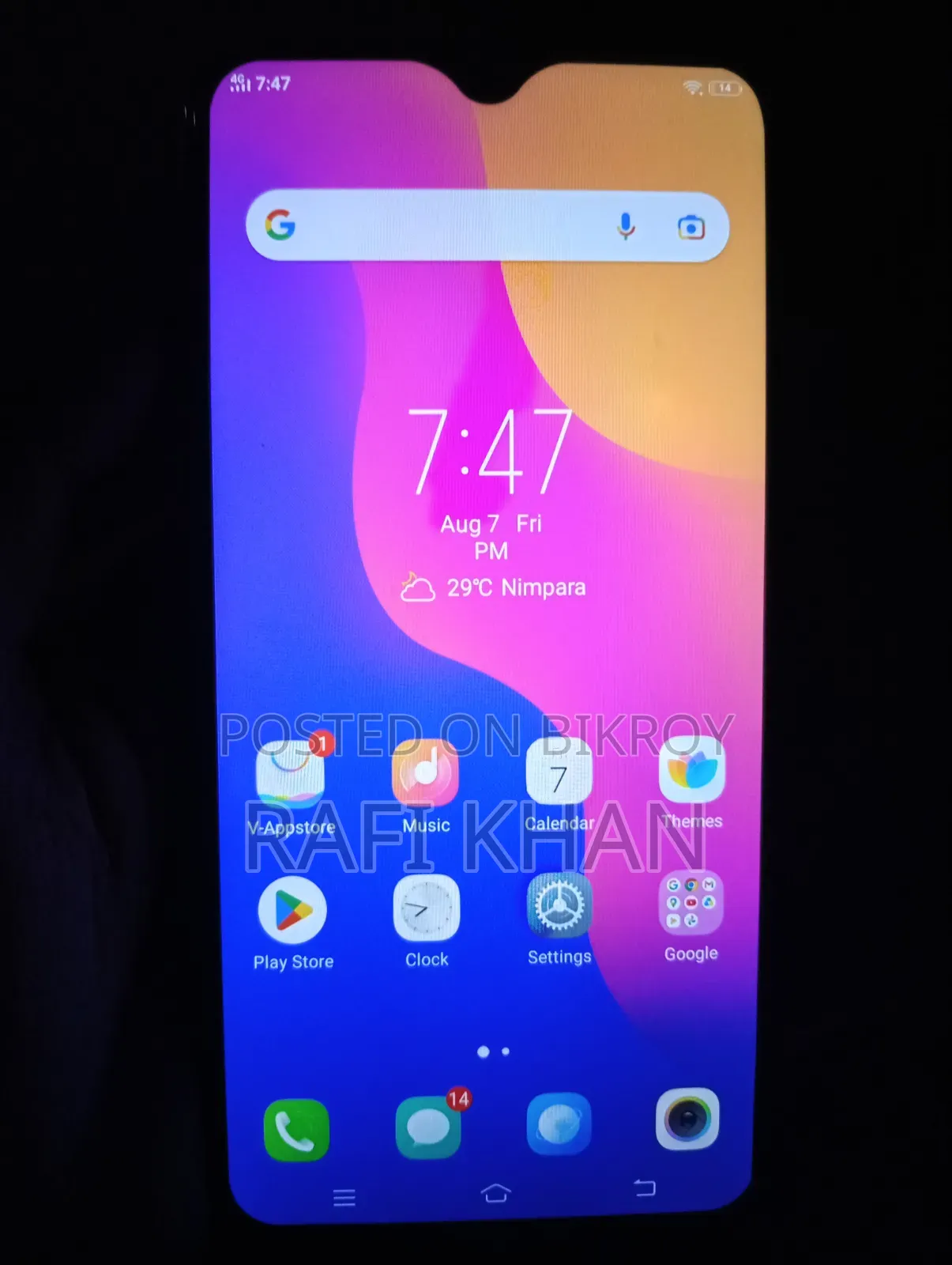New Vivo Y91c 32 GB Black