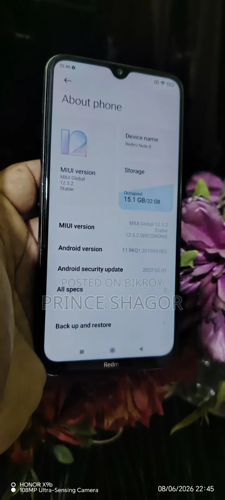 Xiaomi Redmi Note 8 32 GB White