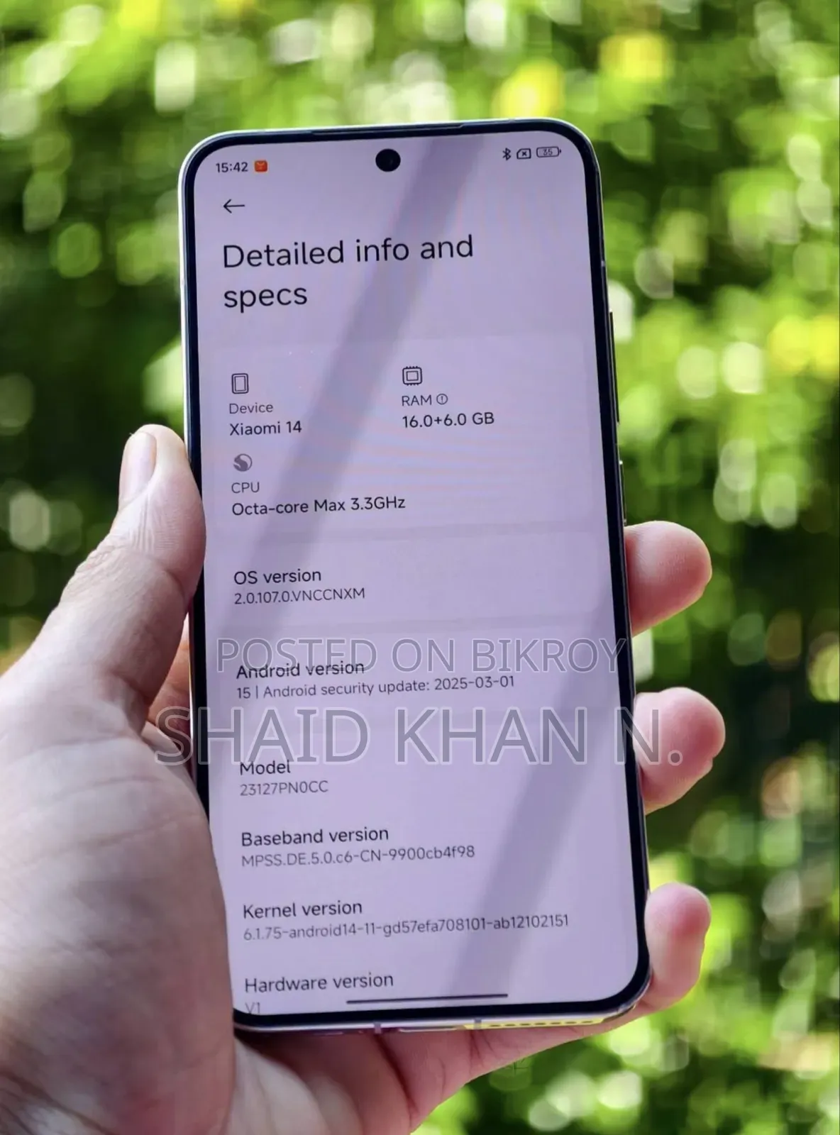 New Xiaomi 14 512 GB Pink