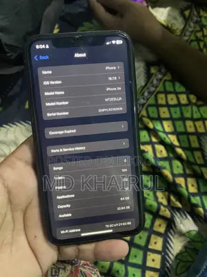 Apple iPhone XR 64 GB Black