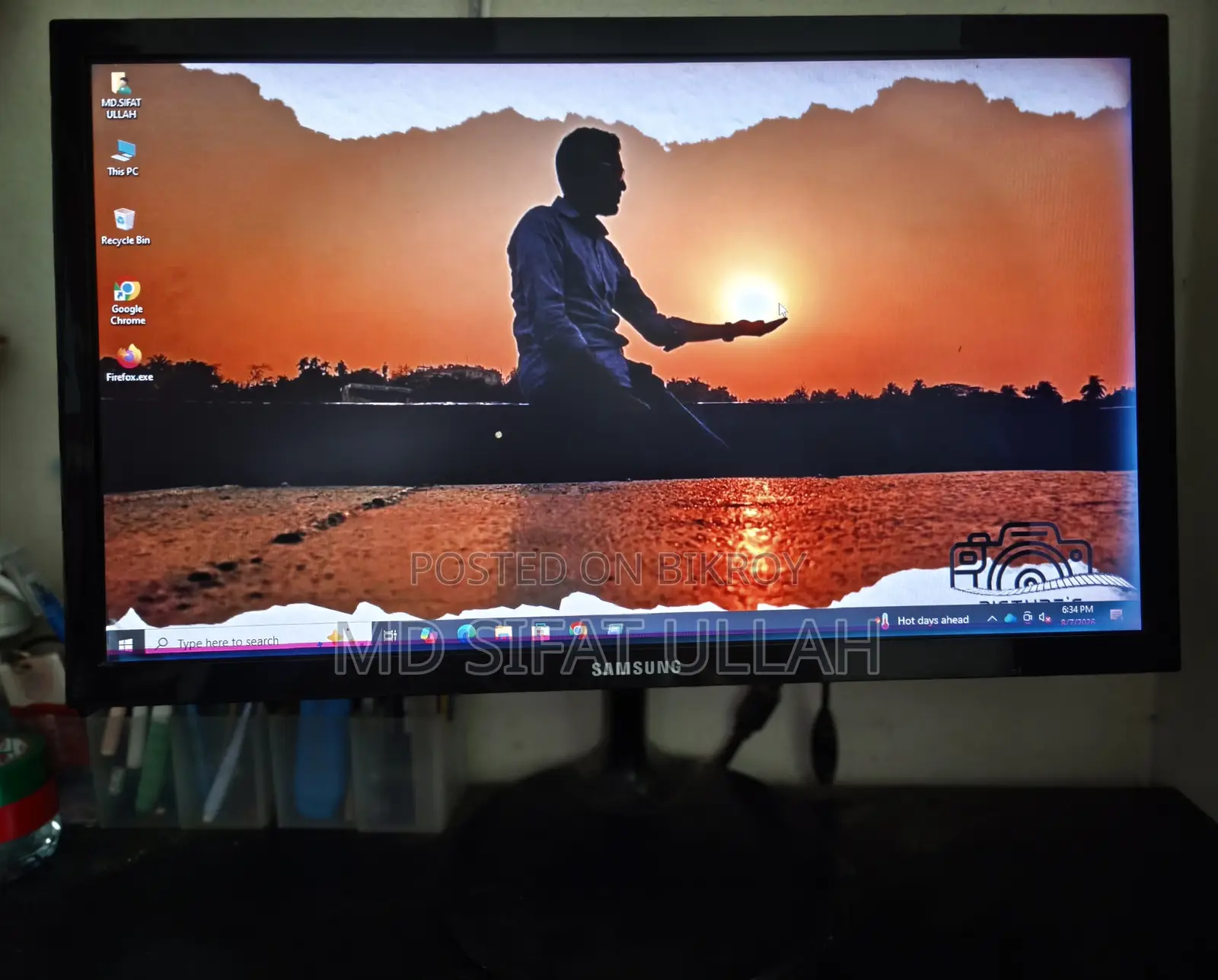Desktop Computer 8GB Intel Core i3 HDD+SSD 1TB