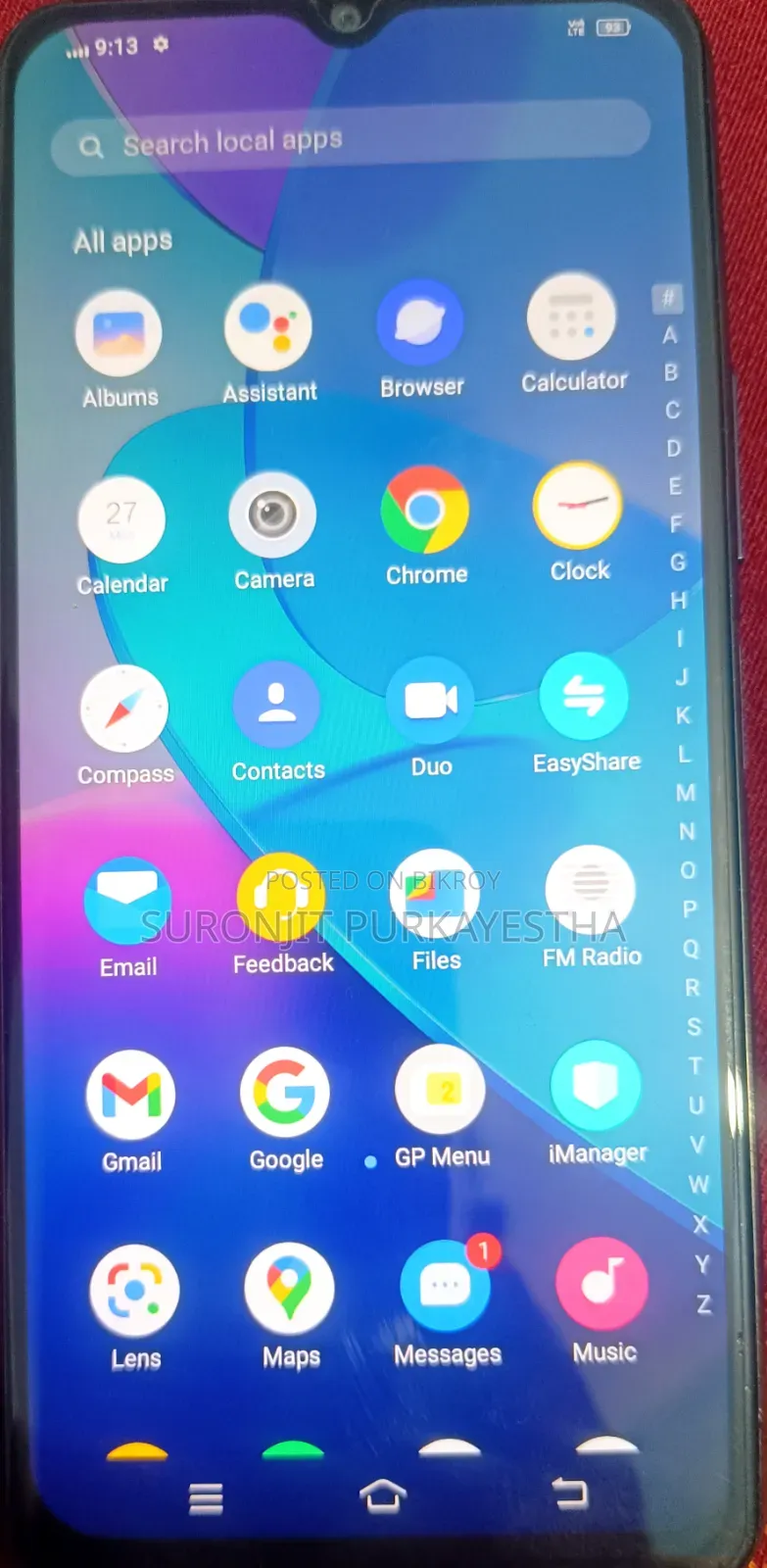 Vivo Y20 64 GB Black