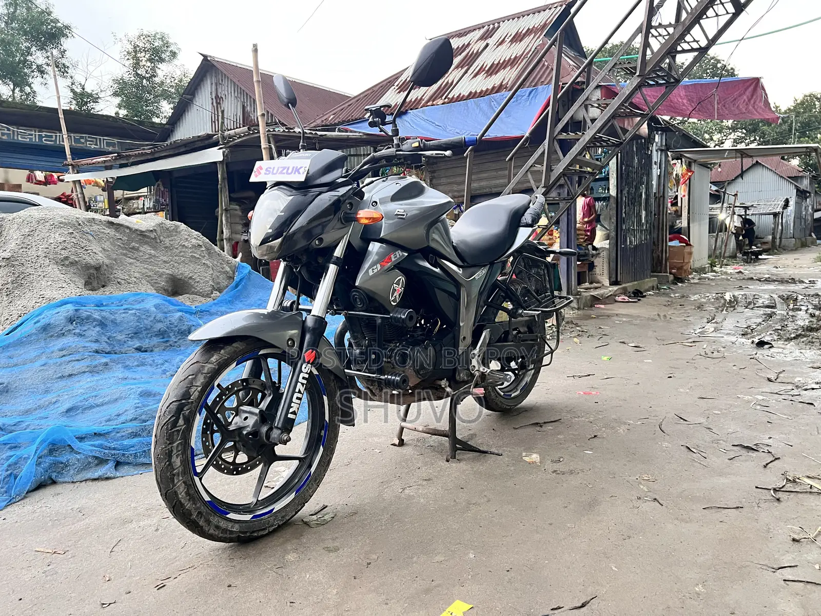 Suzuki Gixxer 2017 Gray