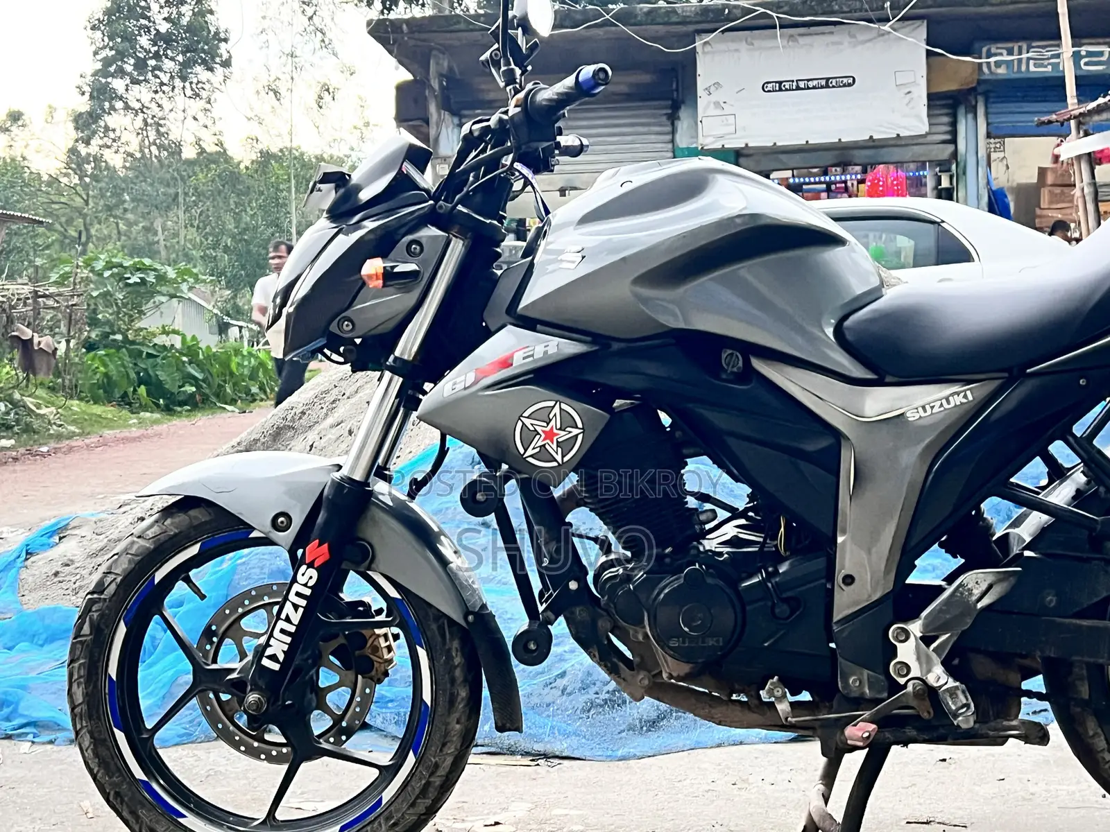 Suzuki Gixxer 2017 Gray