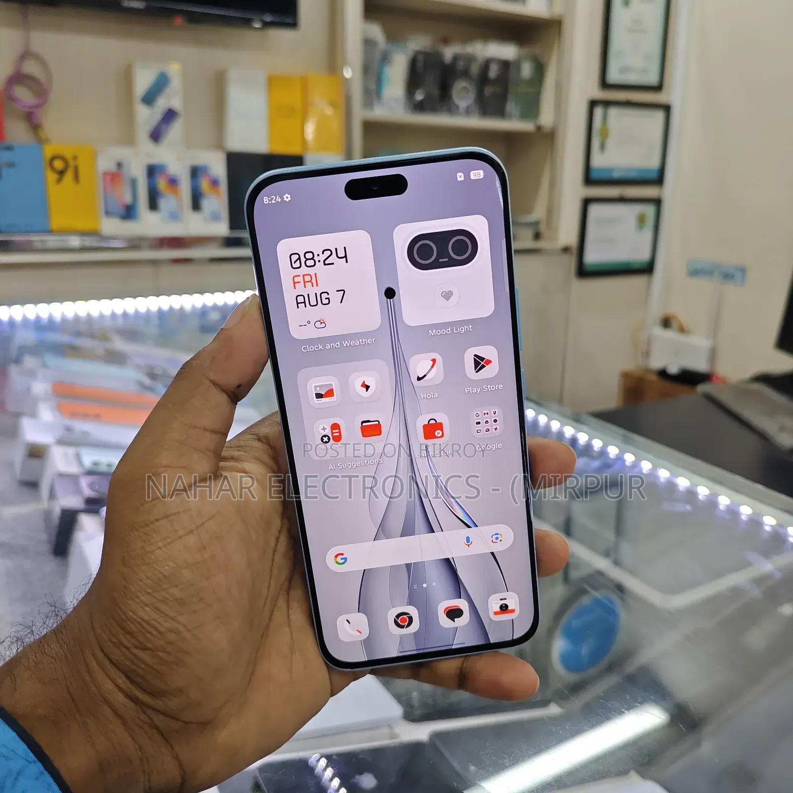 টেকনো পোভা স্লিম ৫জি ২৫৬ জিবি সিলভার