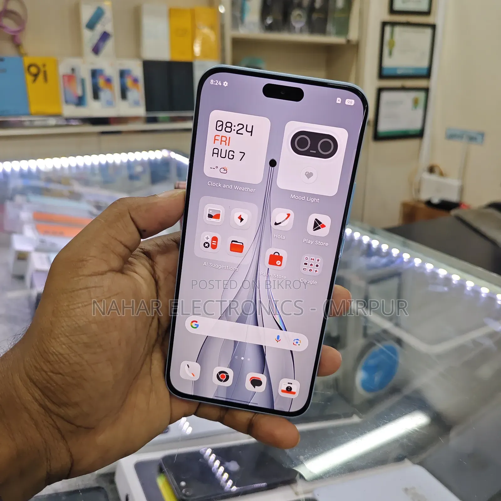 টেকনো পোভা স্লিম ৫জি ২৫৬ জিবি সিলভার