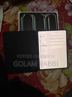 অ্যাপল আইপ্যাড প্রো ১৩ (২০২৫) ২৫৬ জিবি ব্ল্যাক