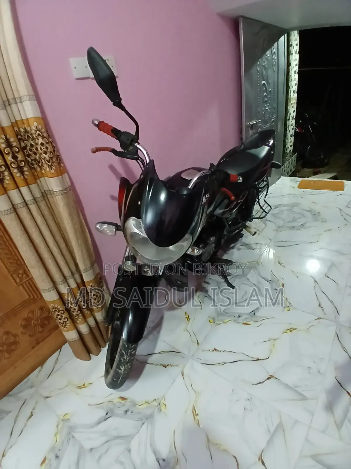 Bajaj Discover 100 2015 Black