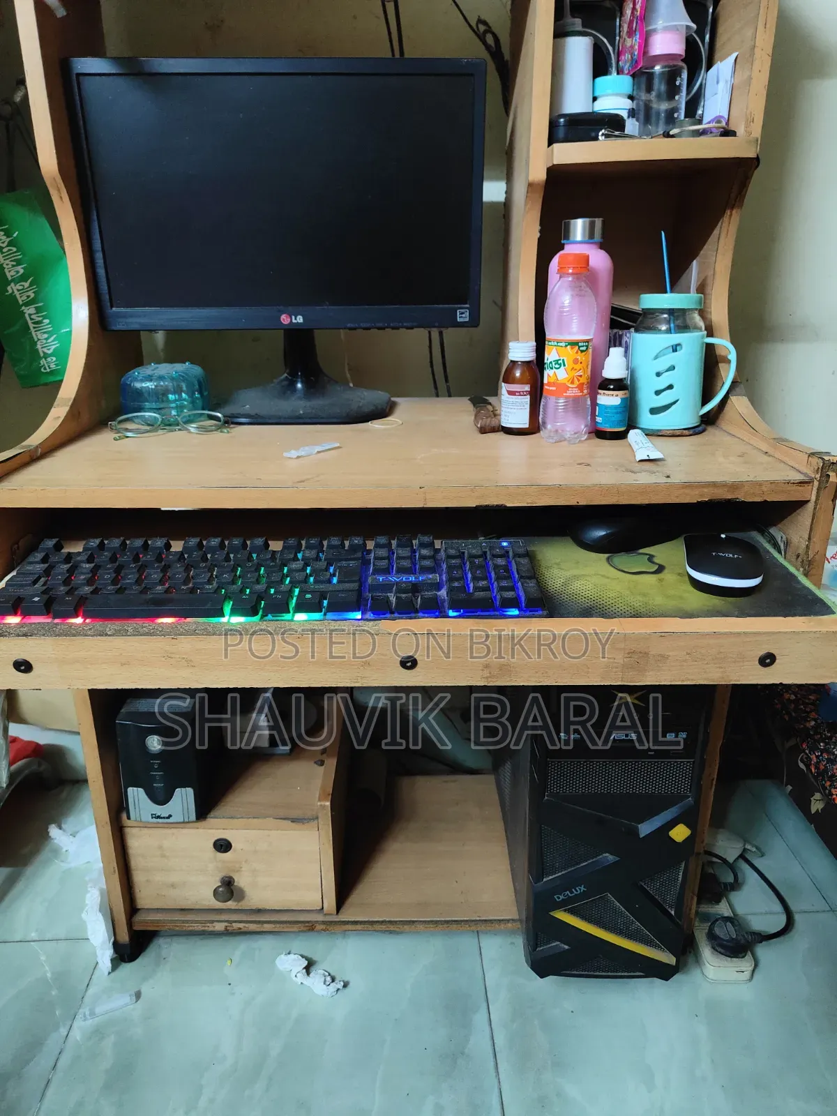 Desktop Computer 8GB RAM Intel Core i3 HDD+SSD 1TB