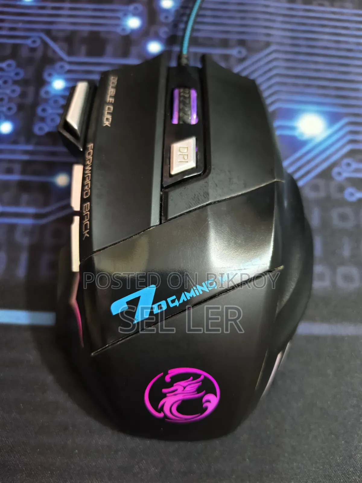 IMICE X7 RGB অপটিক্যাল ওয়্যার্ড গেমিং মাউস
