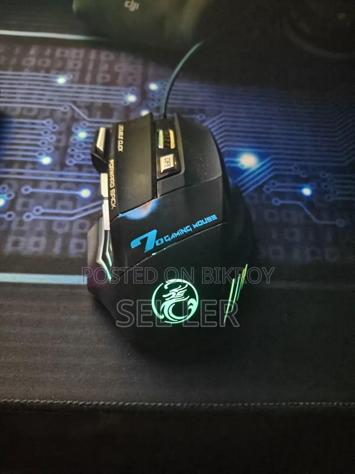 IMICE X7 RGB অপটিক্যাল ওয়্যার্ড গেমিং মাউস