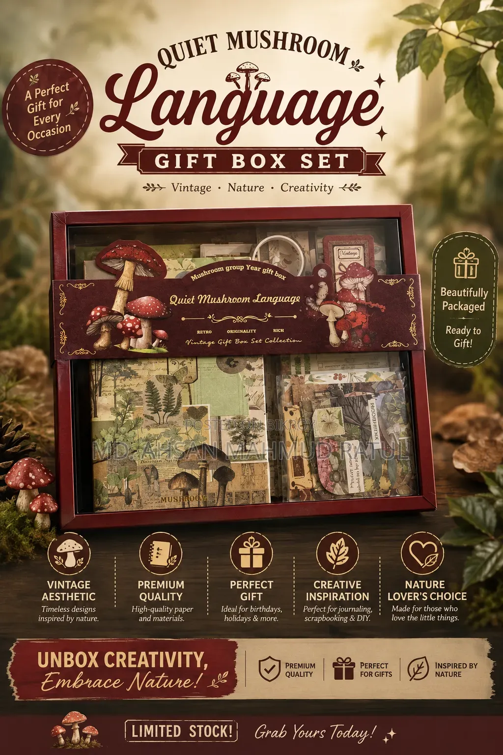 Journal & Scrap Book Set