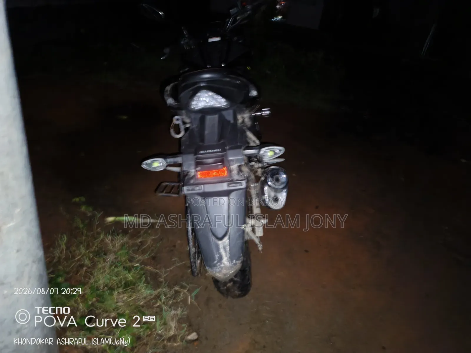 Suzuki Gixxer 2025 Black