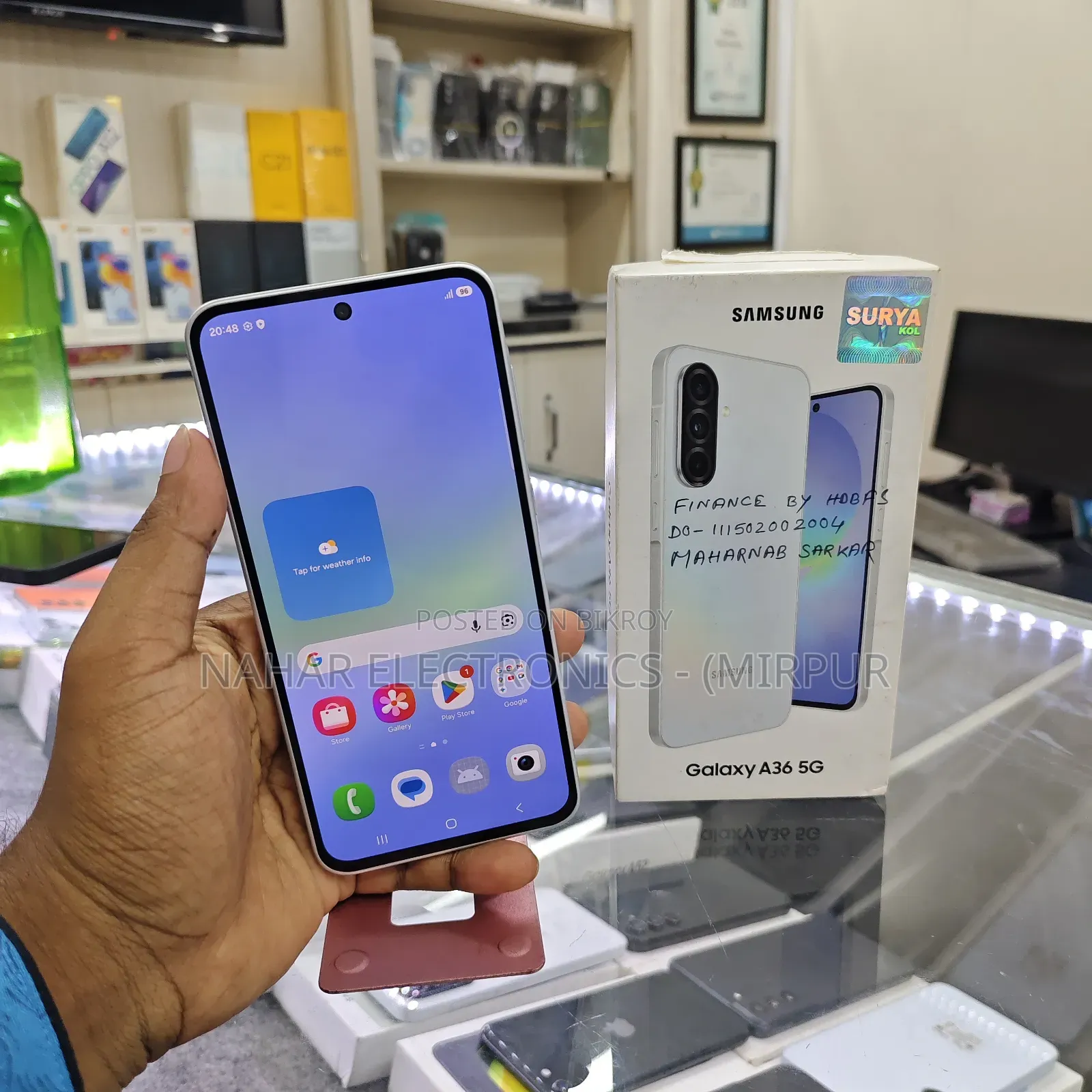 Samsung Galaxy A36 256 GB White