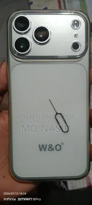 W&O 17 Pro Max 128 GB Silver