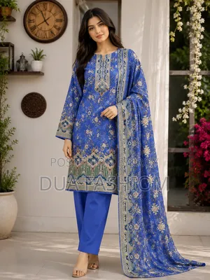 Jamdani Cotton Three Piece | Grade A Quality | Free Size |
