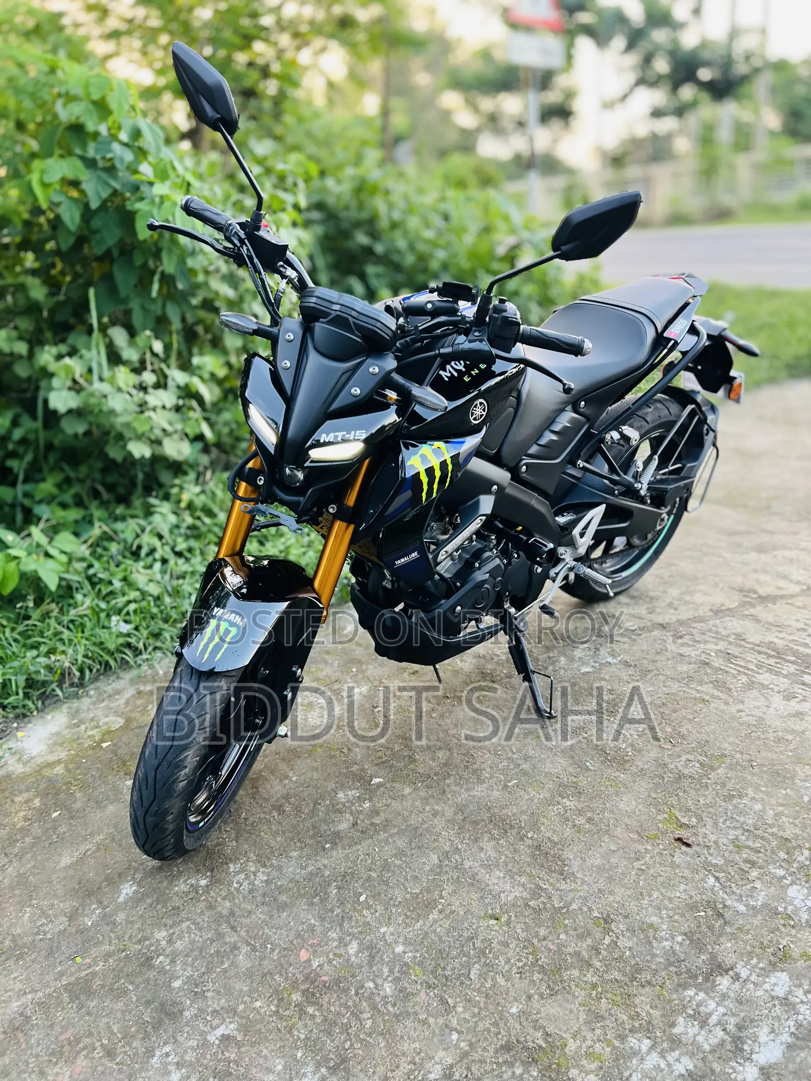 New Yamaha MT-15 2026 Black