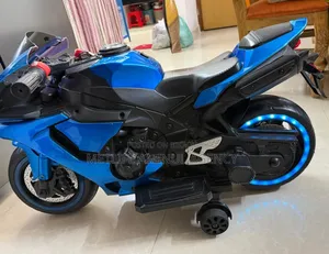 Premium Kids Electric Sports Bike – Blue | Excellent Condition