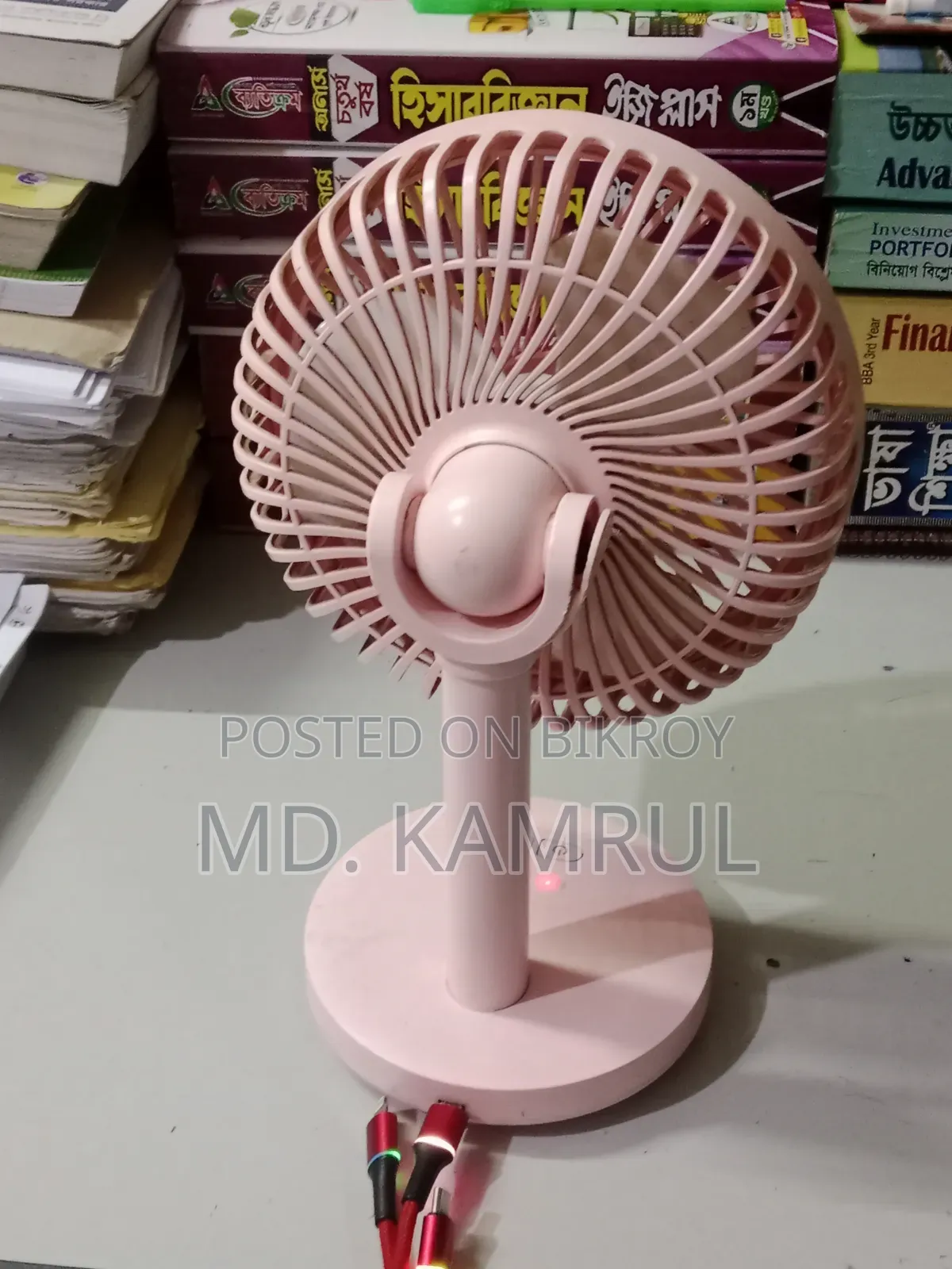 Rechargeable Fan for Sale