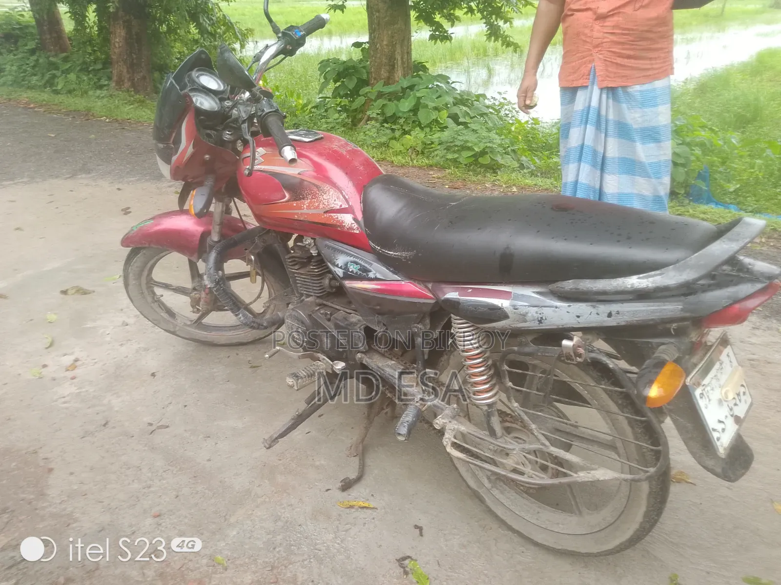 Bajaj Platina 100 2018 Red