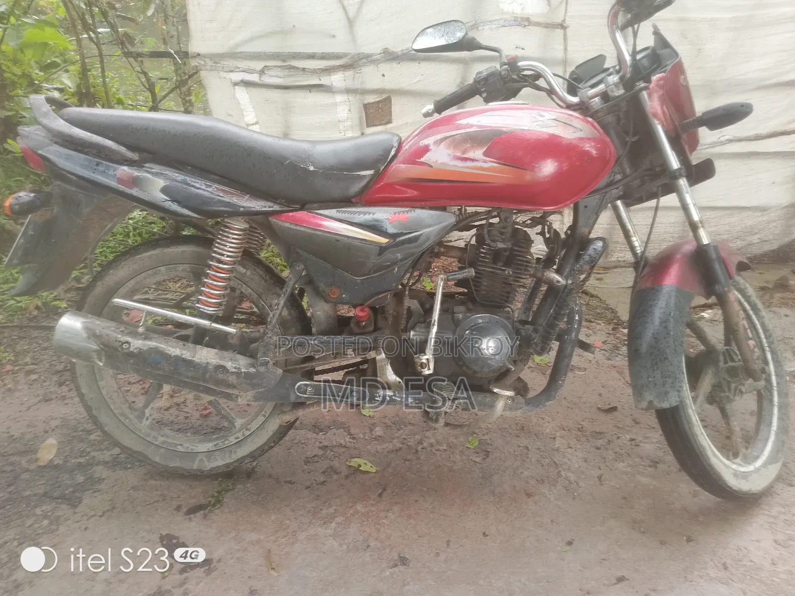Bajaj Platina 100 2018 Red
