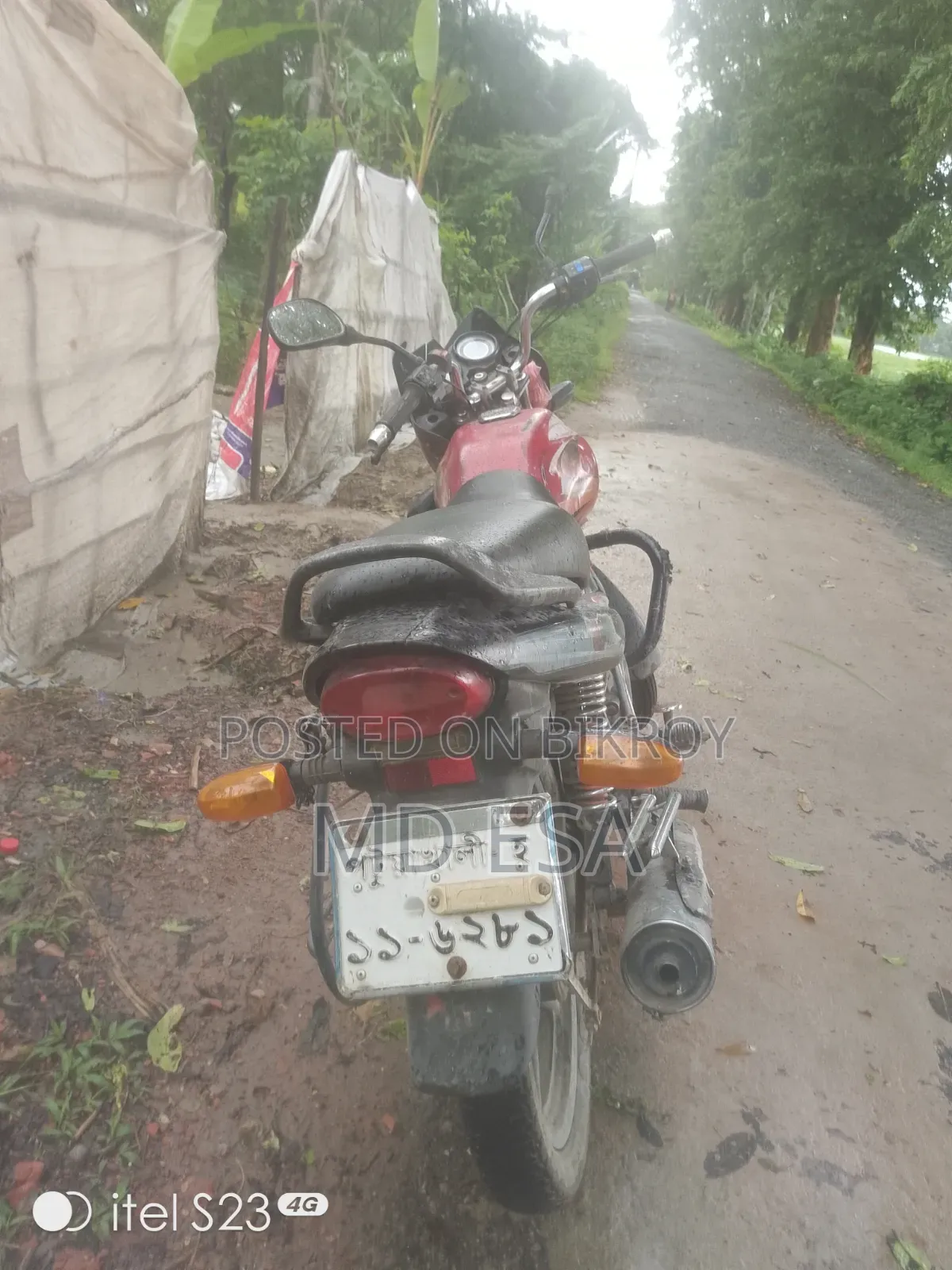 Bajaj Platina 100 2018 Red