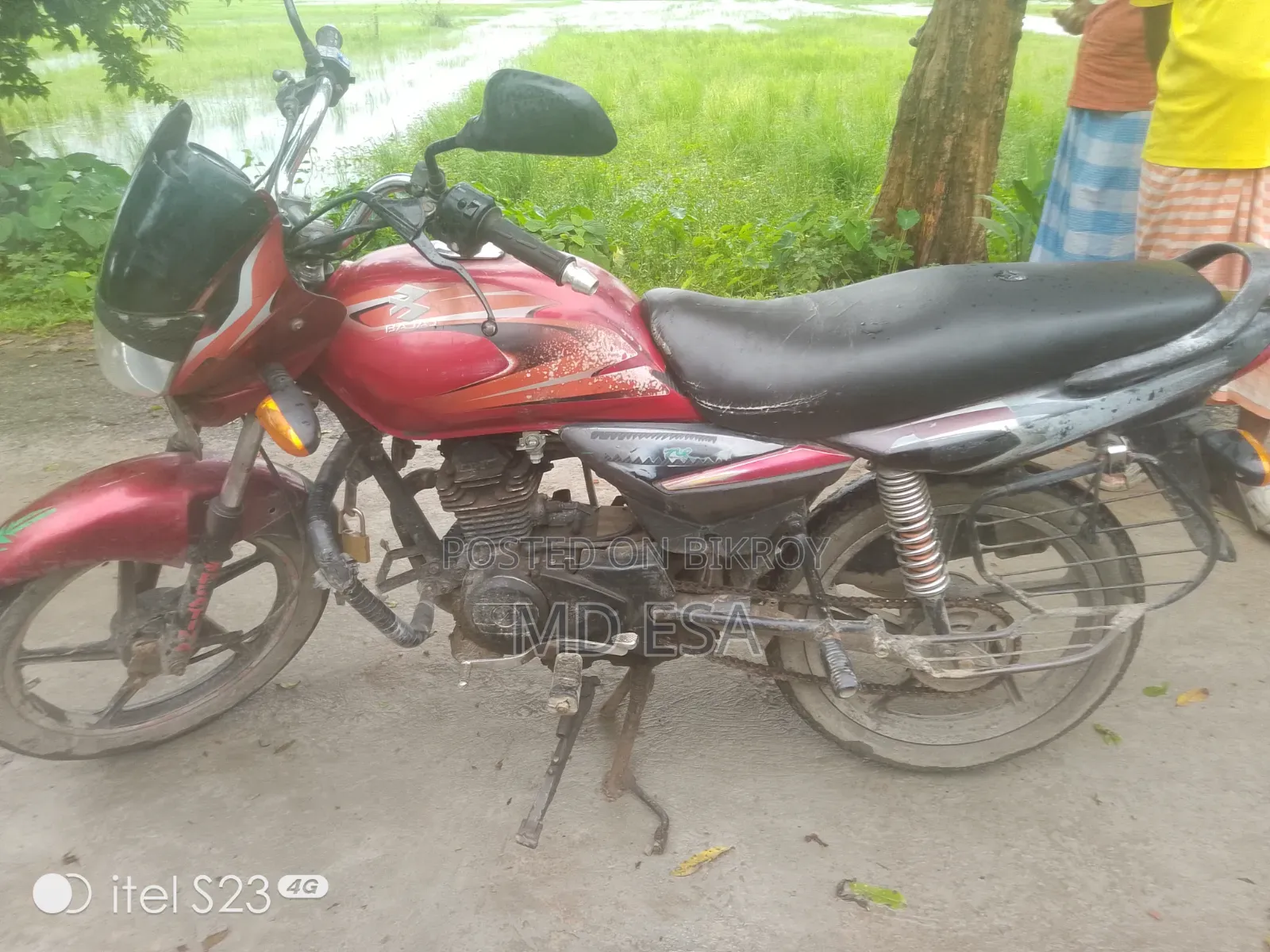 Bajaj Platina 100 2018 Red