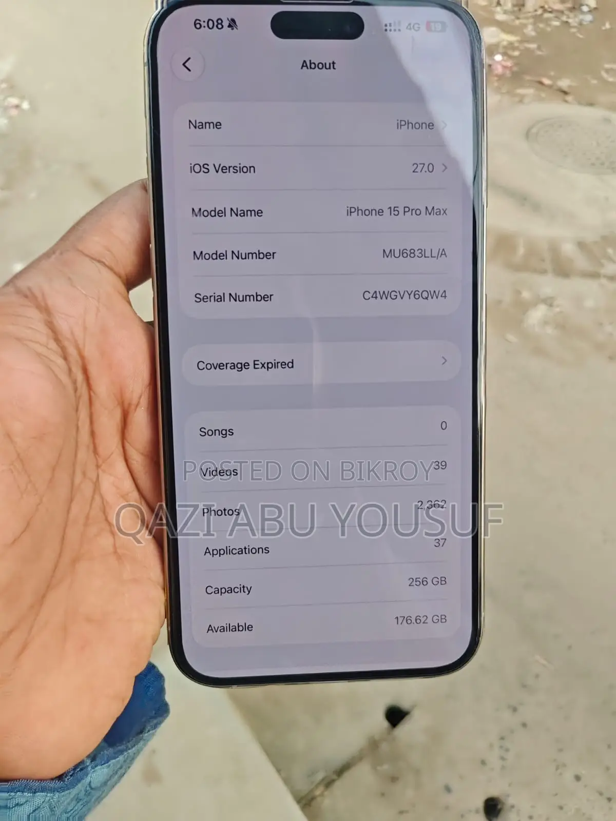 Apple iPhone 15 Pro Max 256 GB White