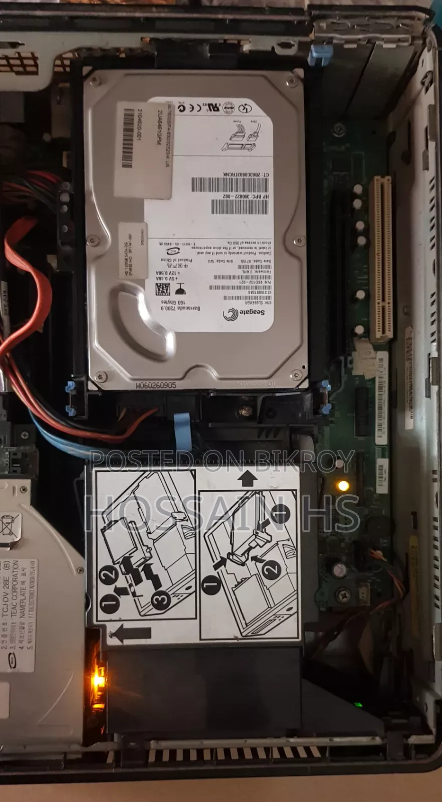 Desktop Computer Dell OptiPlex 7450 4GB Intel Core 2 Duo HDD 160GB