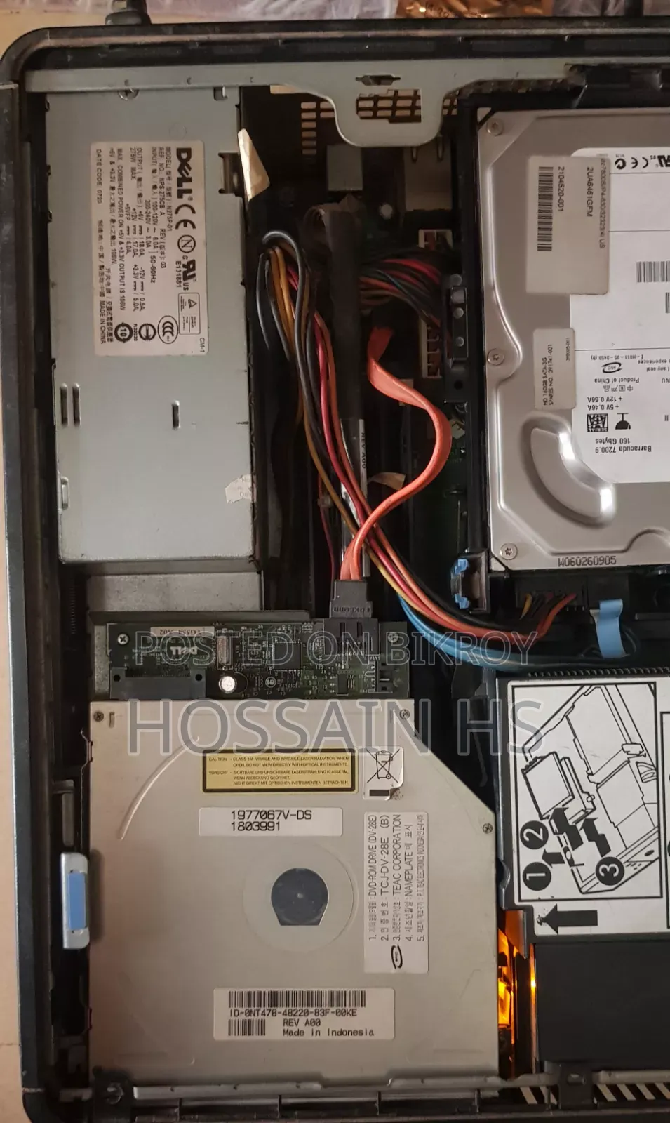 Desktop Computer Dell OptiPlex 7450 4GB Intel Core 2 Duo HDD 160GB