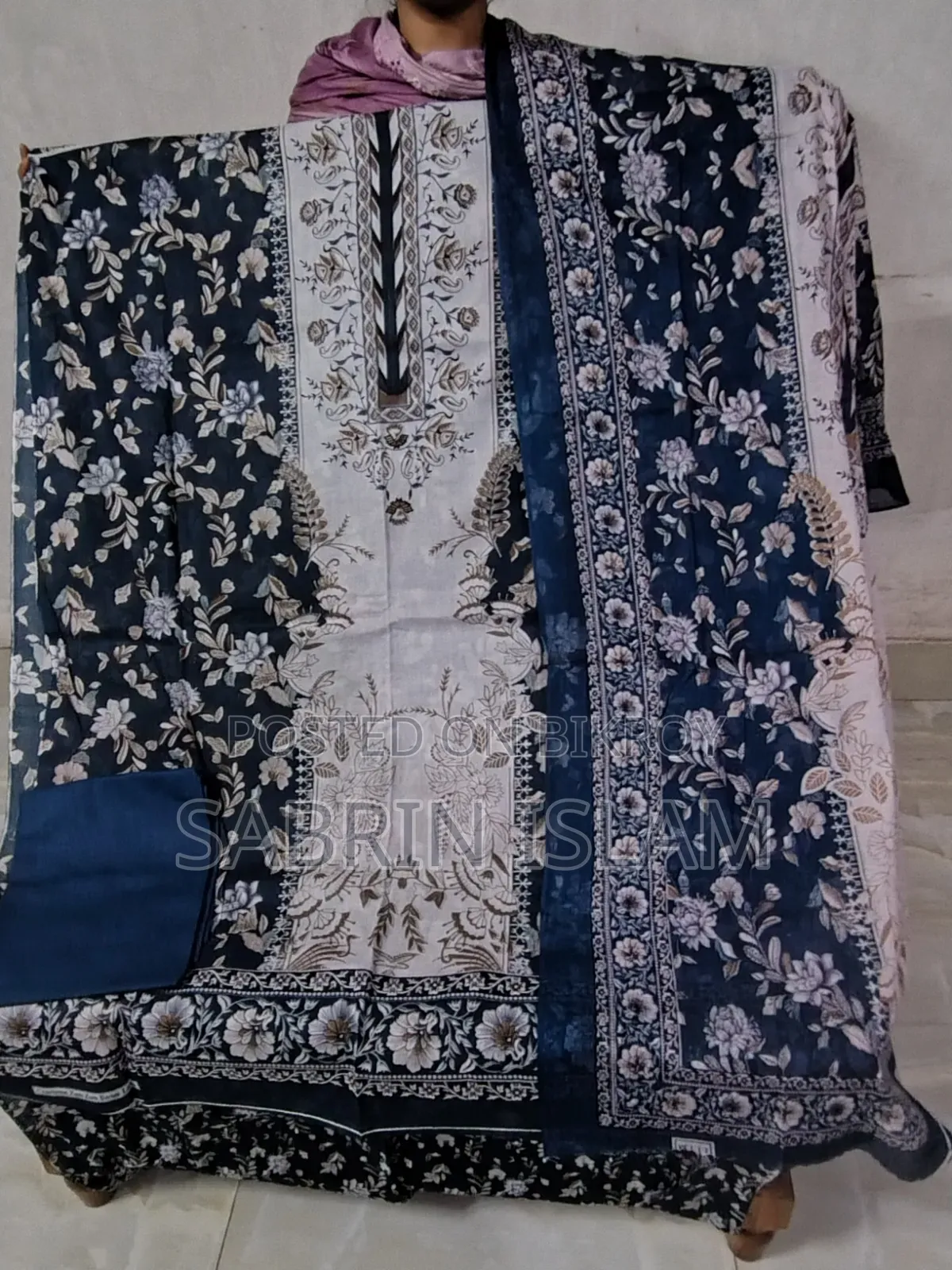 Pure Cotton Three Piece