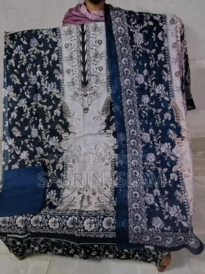 Pure Cotton Three Piece