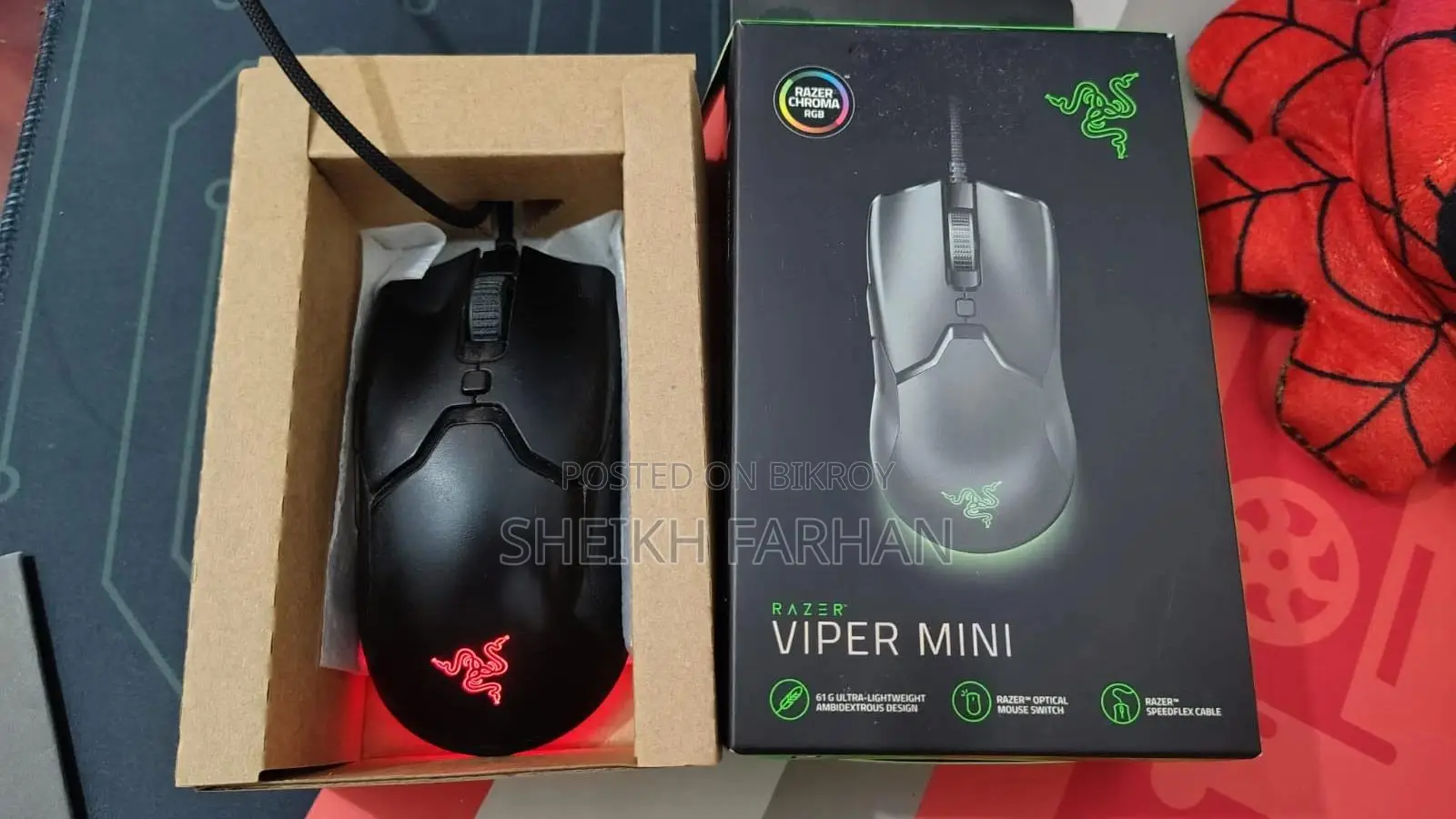Razer Viper Mini Ultra Lightweight Gaming Mouse