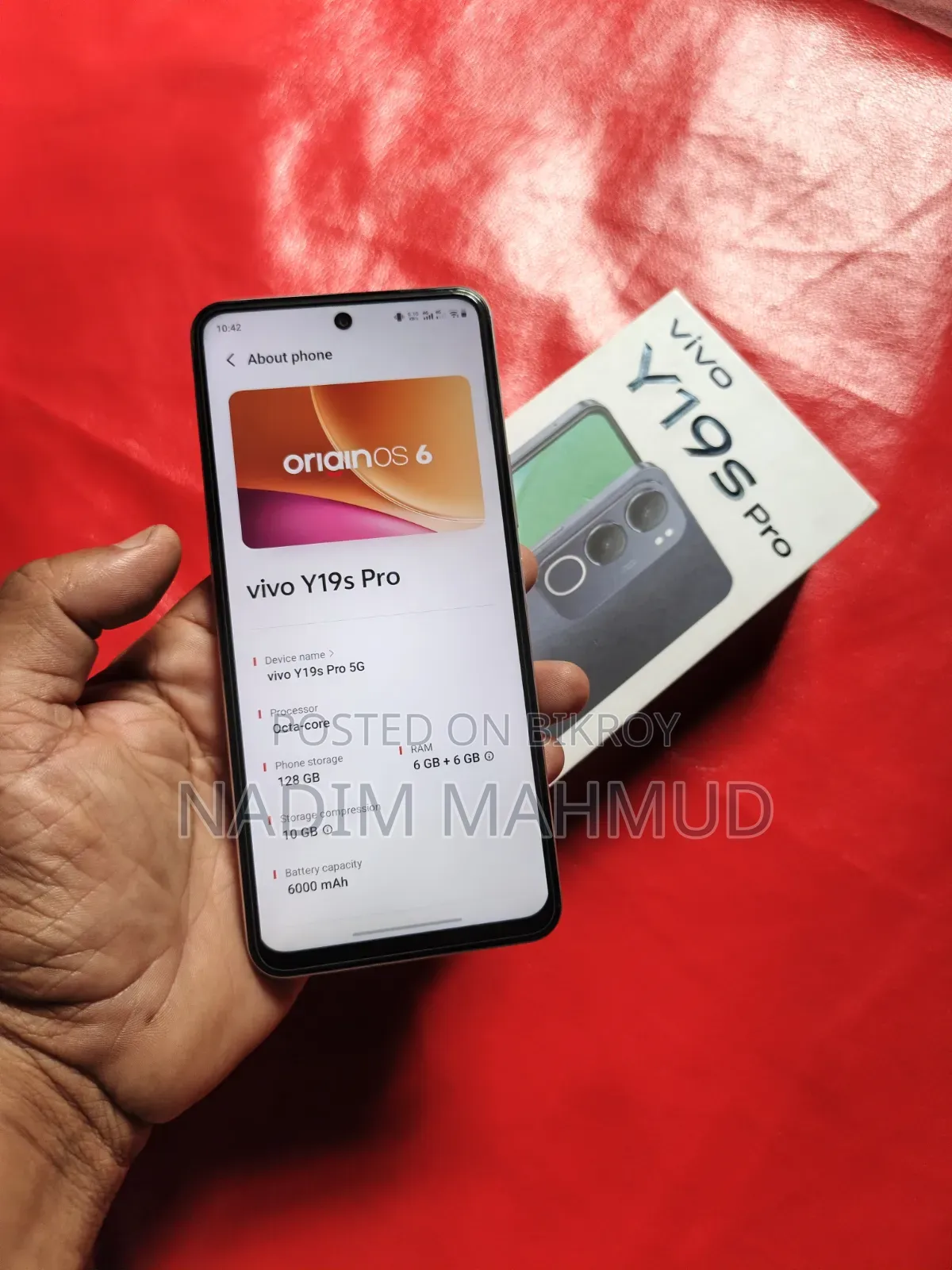 Vivo Y19s Pro 128 GB White