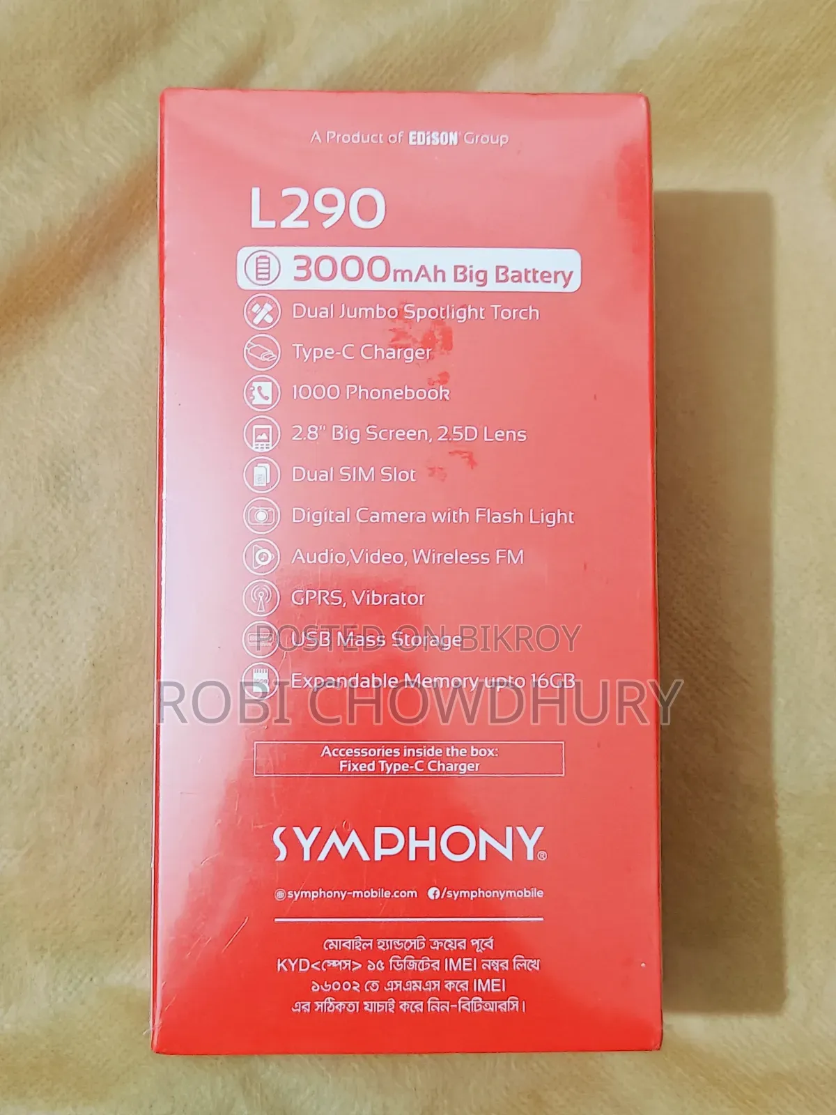 New Symphony L300 Black