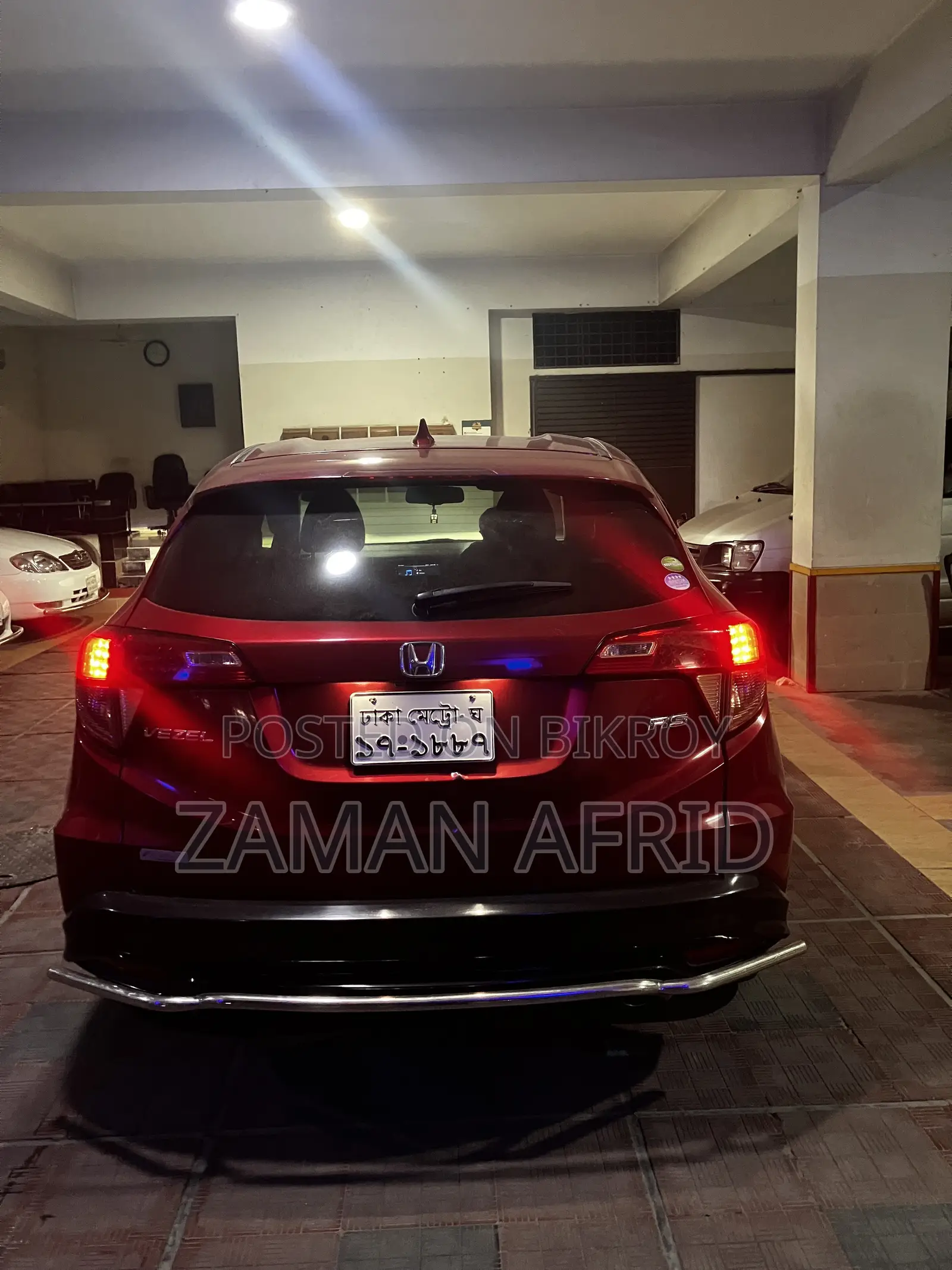 Honda Vezel 1.5 Two-Wheel Drive 2016 Red