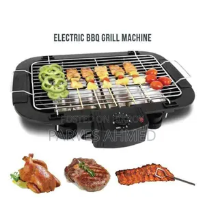 2000W Portable Electric BBQ Grill Machine With Adjustable Temperature
