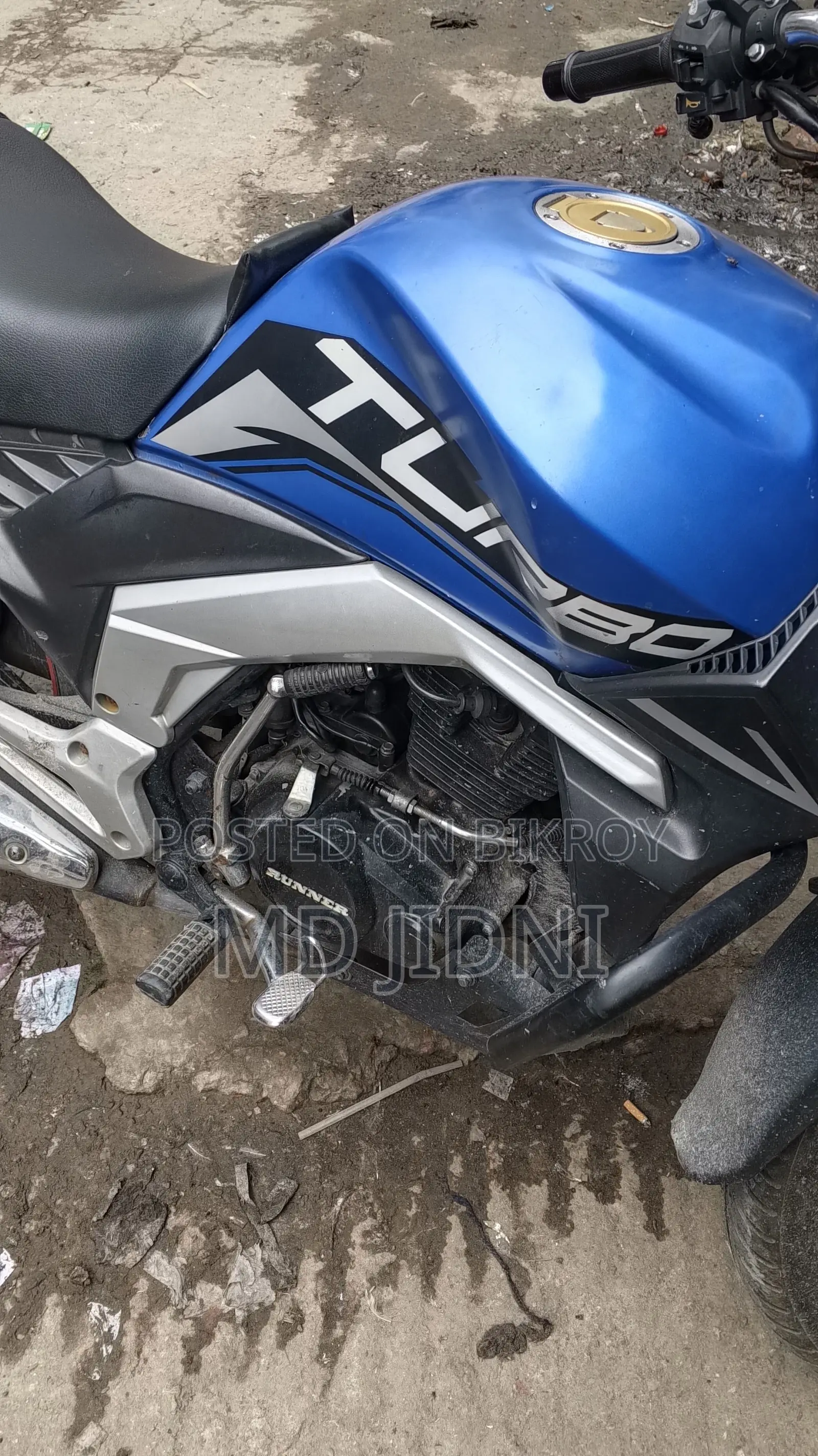 রানার টার্বো ১২৫ ২০২২ নীল