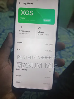 Infinix Hot 50 128 GB Silver