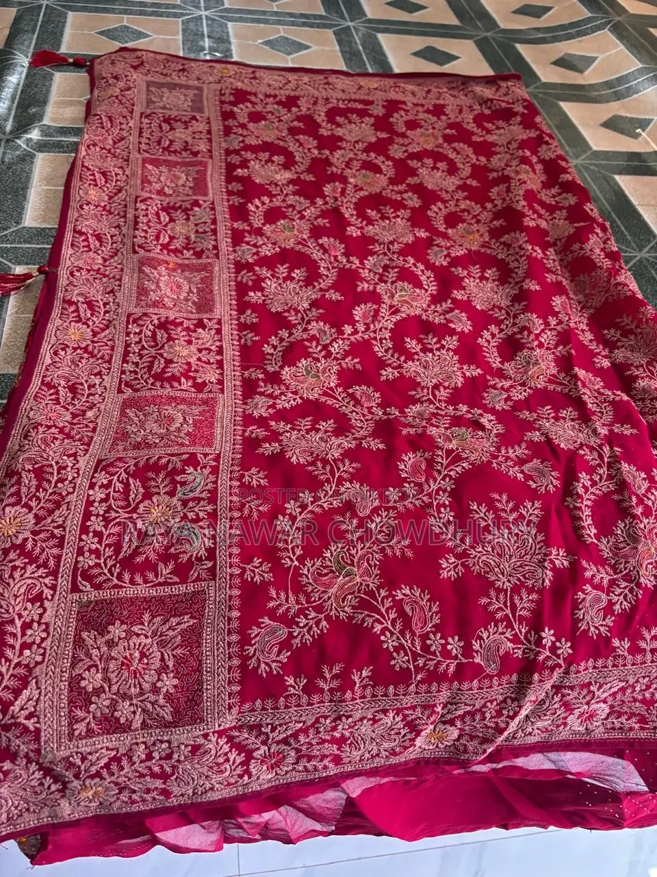 কনের জন্য ভারী ডিজাইনের এক্সক্লুসিভ শাড়ি