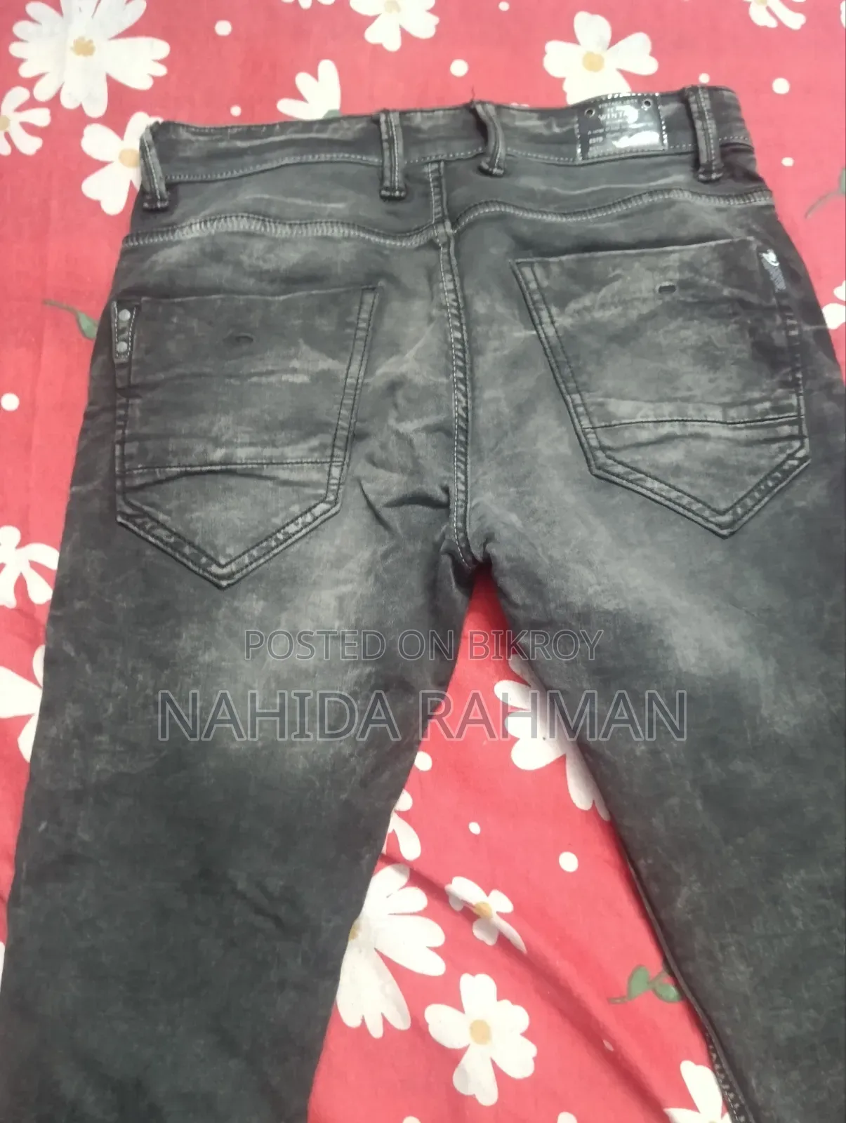 কালো জিন্স সাইজ ৩২