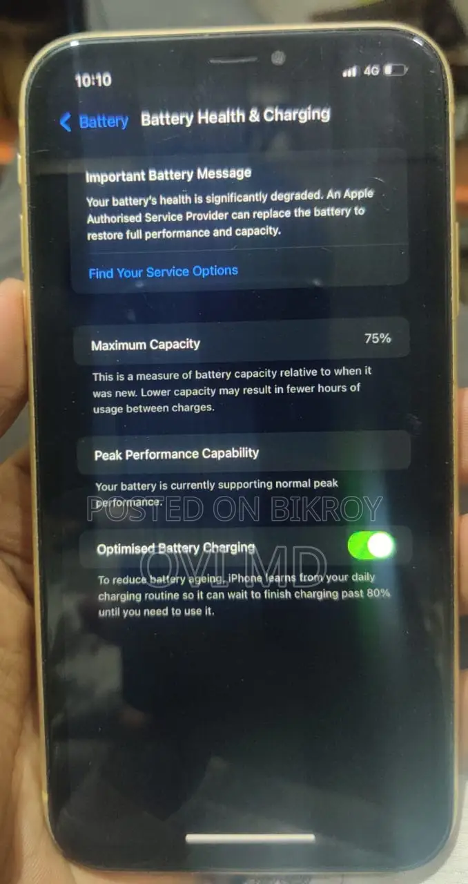 Apple iPhone XR 128 GB Yellow