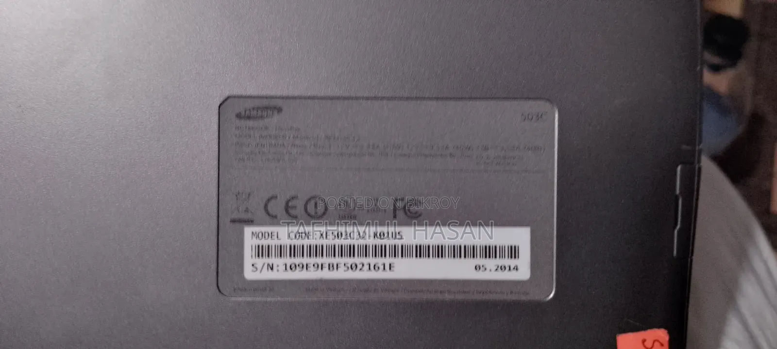 New Laptop Samsung Chromebook XE310 4GB SSD 16 GB