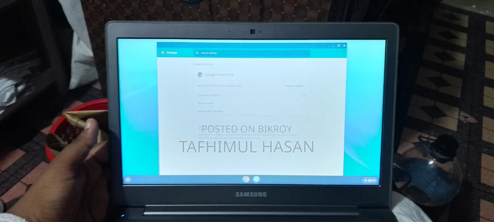 New Laptop Samsung Chromebook XE310 4GB SSD 16 GB