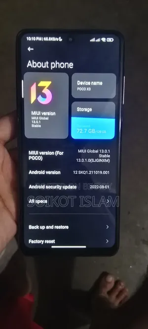 Xiaomi Poco X3 128 GB Black