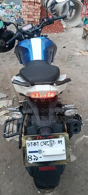 TVS Apache RTR 160 4V 2019 Blue