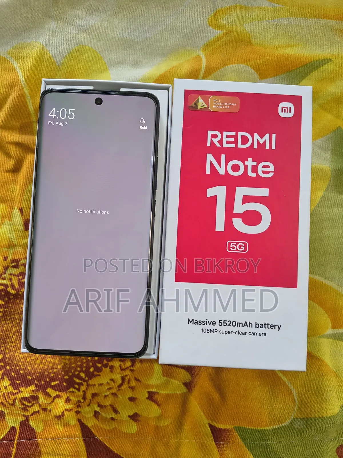 Xiaomi Redmi Note 15 256 GB Black
